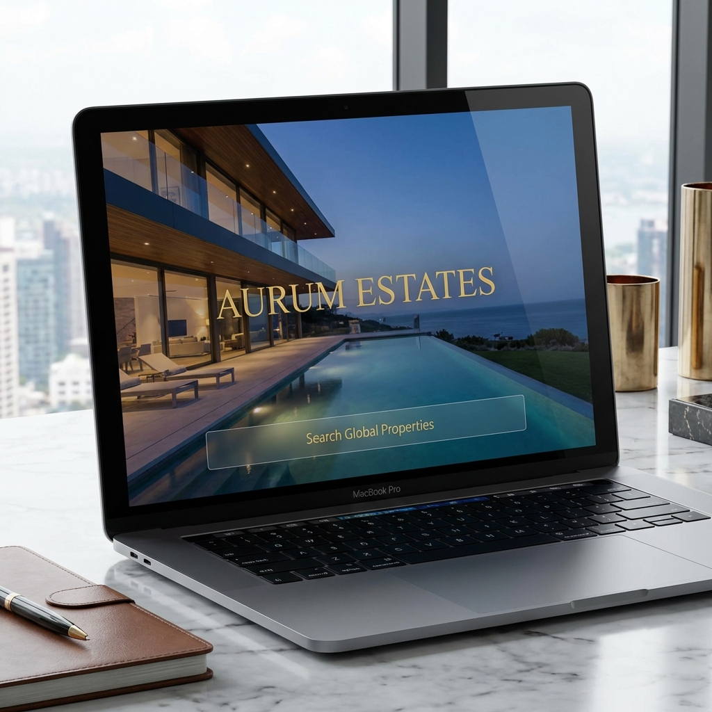 High End Real Estate Website